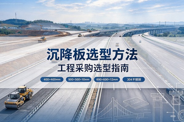 北镇沉降板选择方法