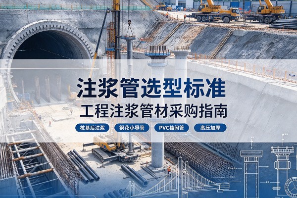 北镇注浆管选型标准