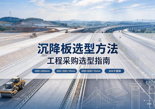 北镇沉降板选择方法